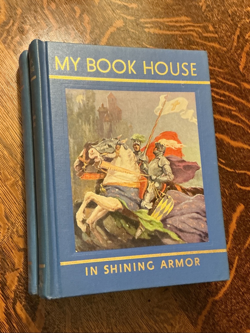 Vintage Vol 11 In Shining Armor My Book House Olive Beaupre Miller 1958 Clean